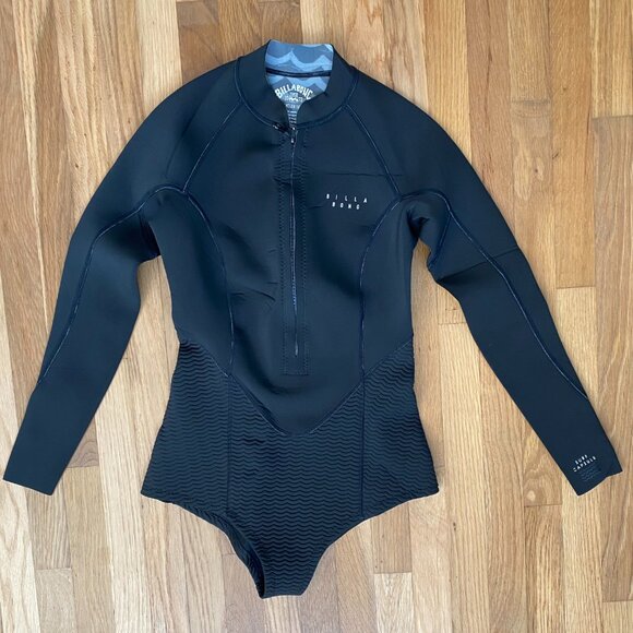 BILLABONG - Salty Dayz - Surf Capsule Long Sleeve Springsuit Wetsuit  RARE - Picture 2 of 8